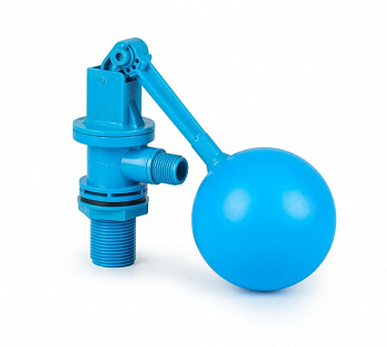 Поплавковый клапан для емкости 1" НР пластик