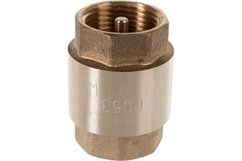 Клапан обратный 1" пружинный (металлическое седло) СМС