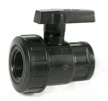 Кран шаровой пластиковый 1" ВВ Irritec