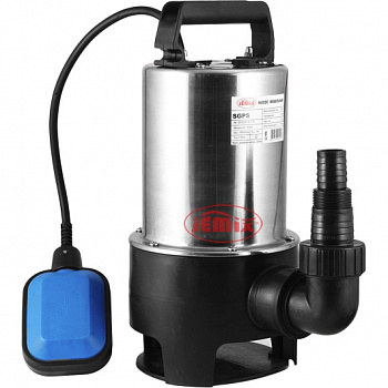 Насос фекальный погружной JEMIX SGPS-900 (нерж.) 9м,15м3/ч