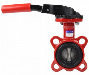 Затвор поворотный Дисковый ГРАНВЭЛ®, Ду100, Ру16