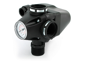 Реле давления воды для насоса UNI-FITT PM5-3W (три в одном)
