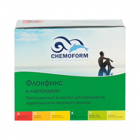 Картинка товара chemoform флокфикс в картриджах 1кг   ufa-aqua.ru
