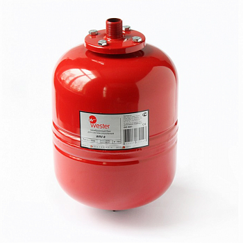 Расширительный бак для отопления 8л. (красный) 