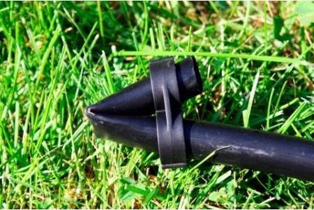 Картинка товара заглушка-восьмерка трубки капельного полива, irritec 100  ufa-aqua.ru