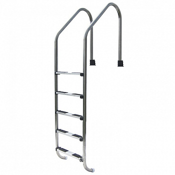 Лестница для бассейна 5 ступеней (ш.б.) Emaux AISI-304