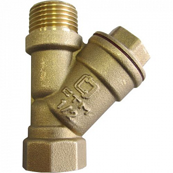 Фильтр косой латунный 1/2" г/ш СТМ