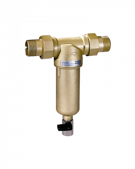 Фильтр самопромывной без манометра 1/2"НР ГВ (латунь)