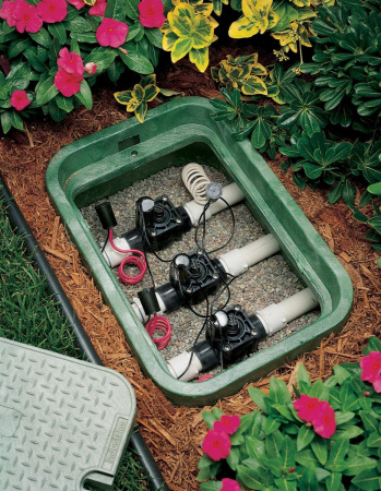 Картинка товара бокс для 3-х клапанов автополива standart Irritec ufa-aqua.ru