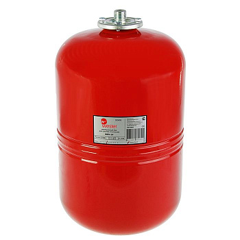 Расширительный бак для отопления 24л. (красный)