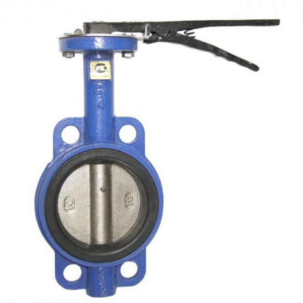 Затвор поворотный дисковый Ду-100, Ру-16, Чугун (ручка)