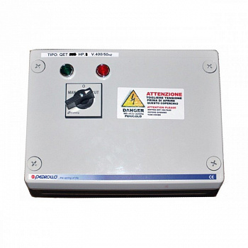 Пульт для скважинного насоса PEDROLLO QET 150 1.1кВт, 380В/3ф