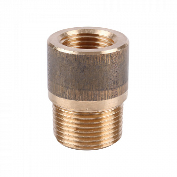 Переходник круглый бронзовый 1/4"х3/8" НВ, VIEGA