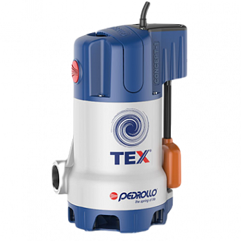Насос дренажный PEDROLLO TEX 2 (кабель 5м.) 8м, 12м3/ч.