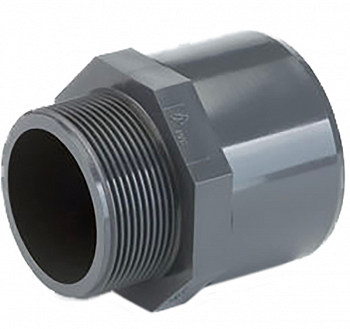 Ниппель ПВХ переходной 50х63х1-1/2" AQUA