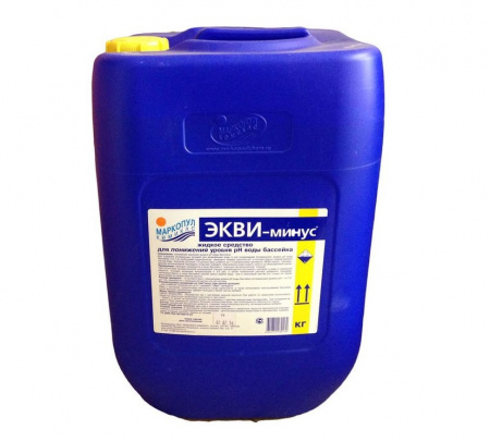 Картинка товара экви-минус жидкий (рн-минус) 30л (37кг) мпк  ufa-aqua.ru