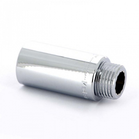 Картинка товара удлинитель хром 1/2" нв, 80мм, (unifitt) италия 657С2080 ufa-aqua.ru