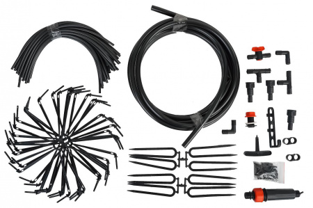 Картинка товара капельный полив жук от водопровода, к-т 60 растений  ufa-aqua.ru